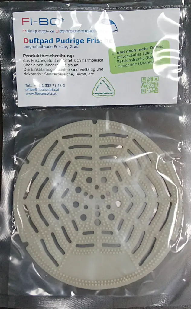 [5263] Duftpad pudrige Frische (grau) 